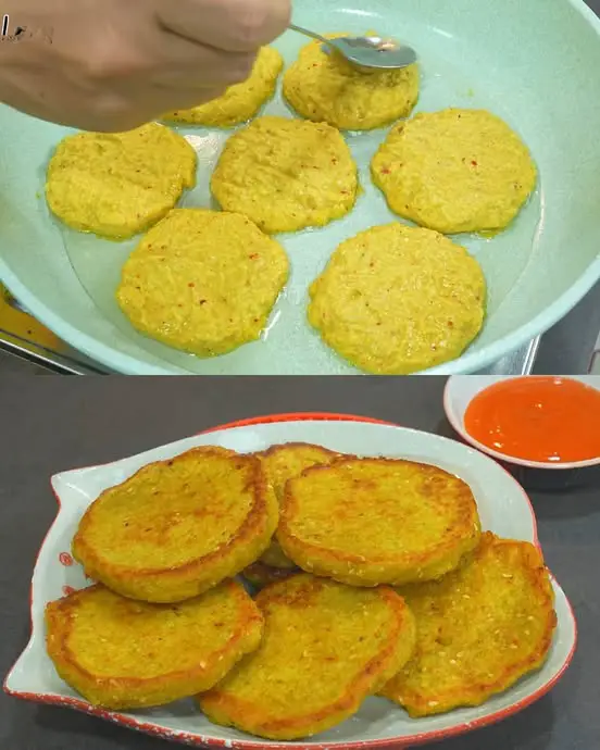 Sweet Potato Corn Fritters