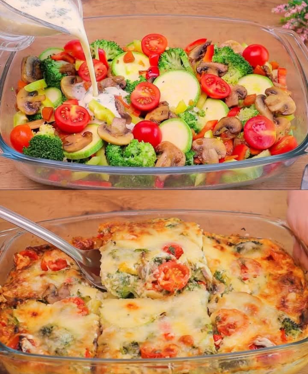 Vegetable and Cheese Casserole