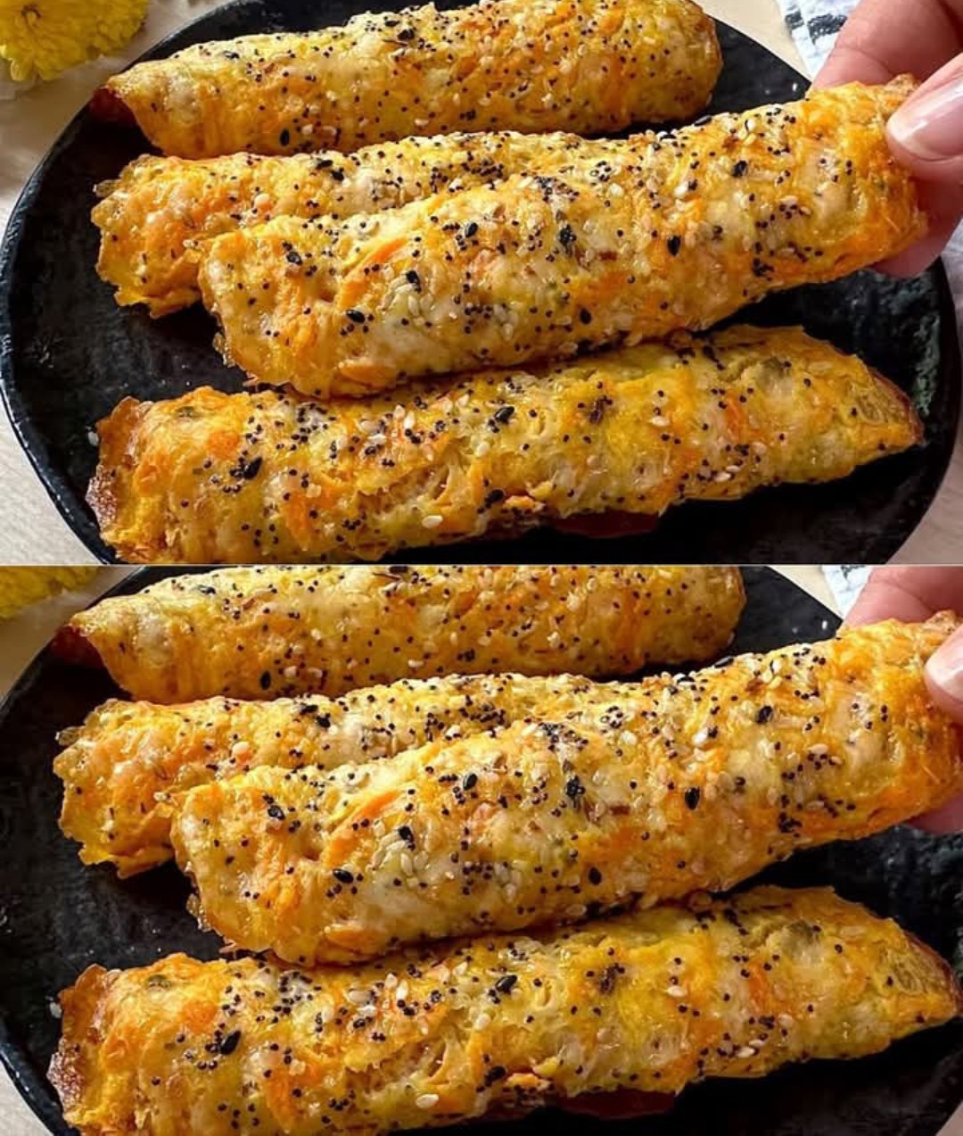 Cheesy Carrot Flatbreads: A Delightful Twist on Traditional Bread