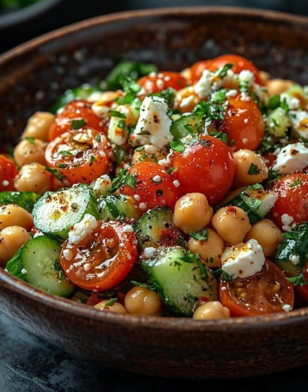 Mediterranean Chickpea Salad