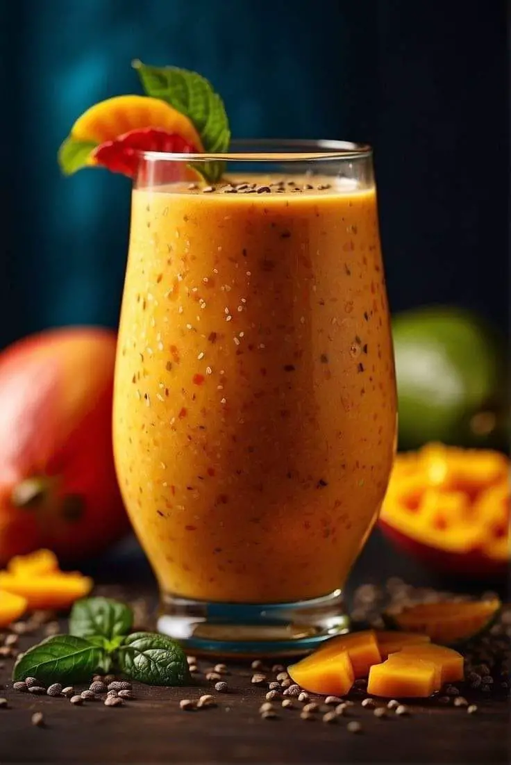 Mango Chia Seed smoothie Recipe