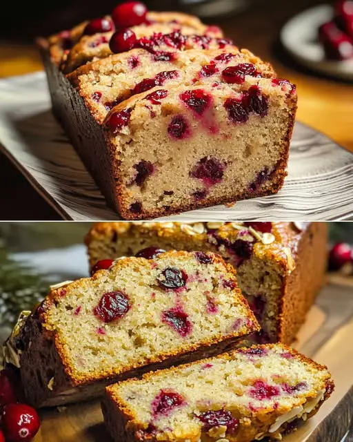 Vegan Orange Cranberry Bread: A Festive Holiday Quick Bread Without Oil