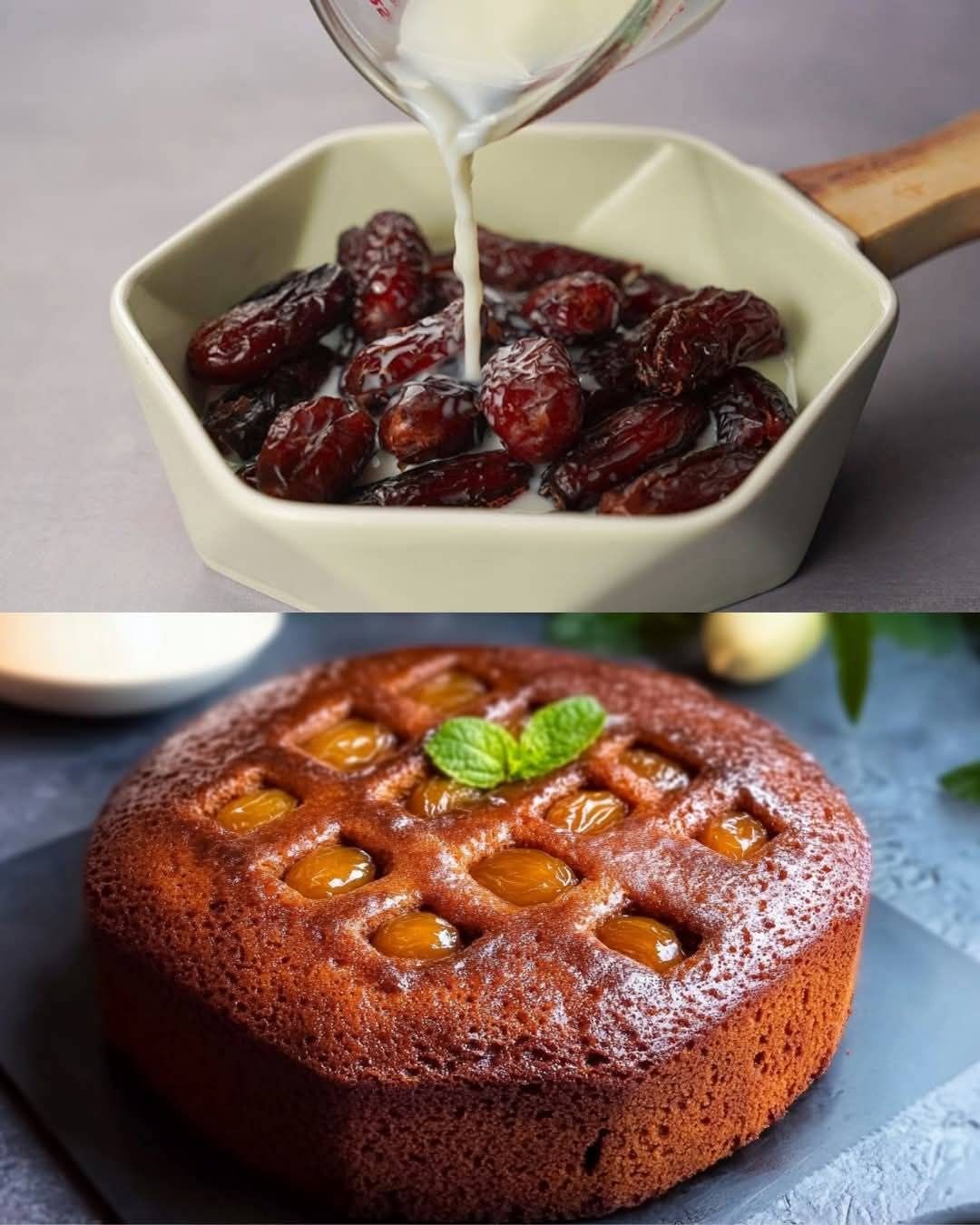 Moist Date Cake