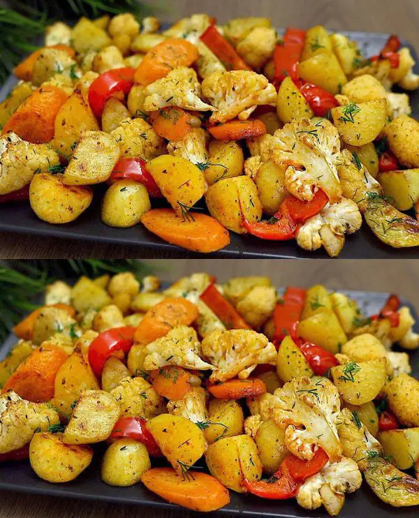 Potatoes with Vegetables in the Oven! Simple, Quick, and Very Tasty!