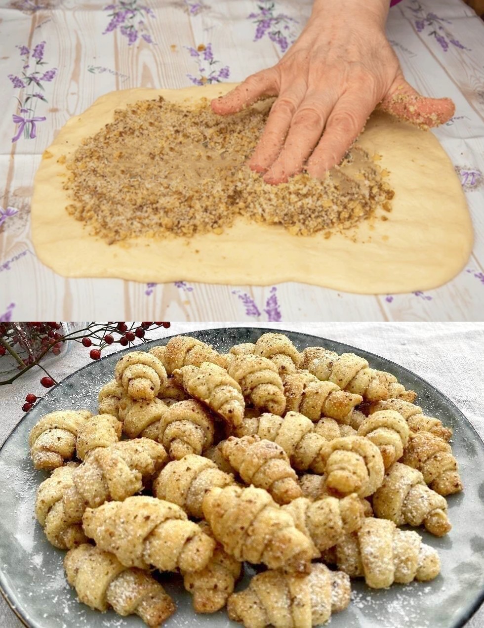 Hazelnut croissants taste great and you will love them