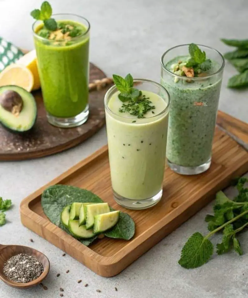 Green Detox Smoothie Trio