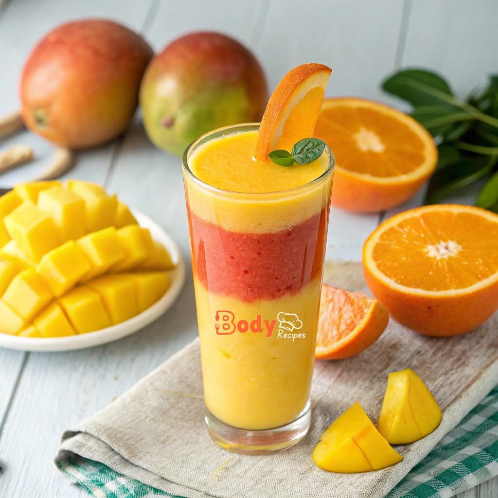 Mango and Orange Smoothie