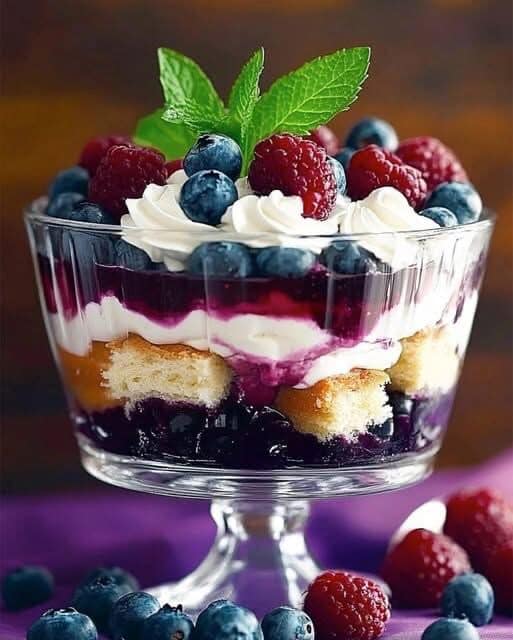 Berry Tiramisu Trifle – A Fruity Elegance in Every Bite!