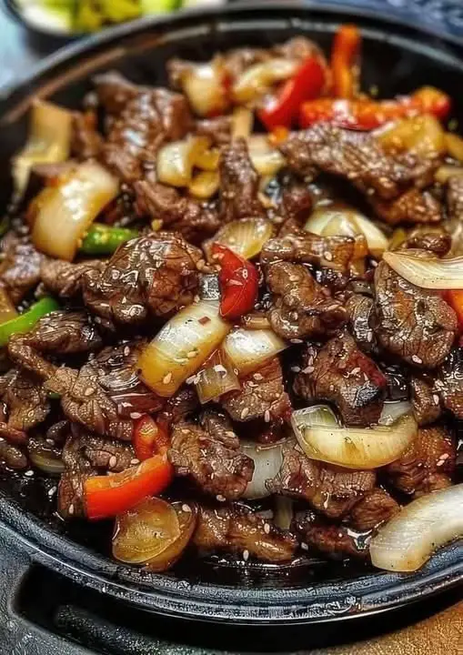 Chinese Pepper Steak with Onion!!