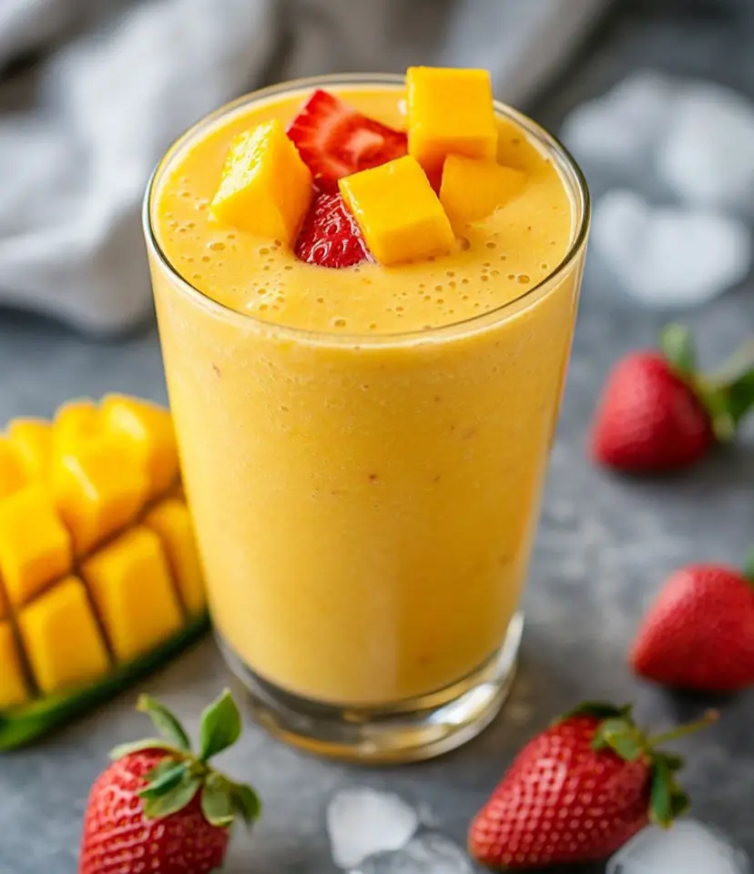 Mango Strawberry Smoothie