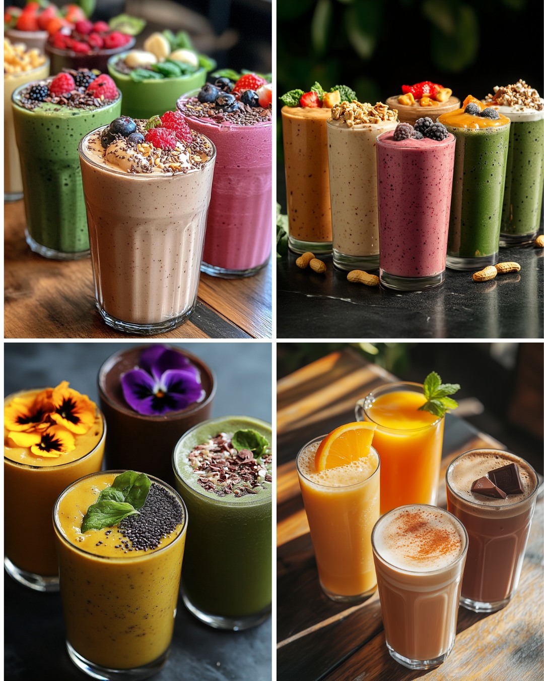 ‍Learn how to prepare your delicious smoothies