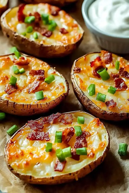 Cheesy Bacon Potato Bites Recipe