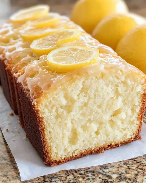 Lemon Pound Cake Recipe