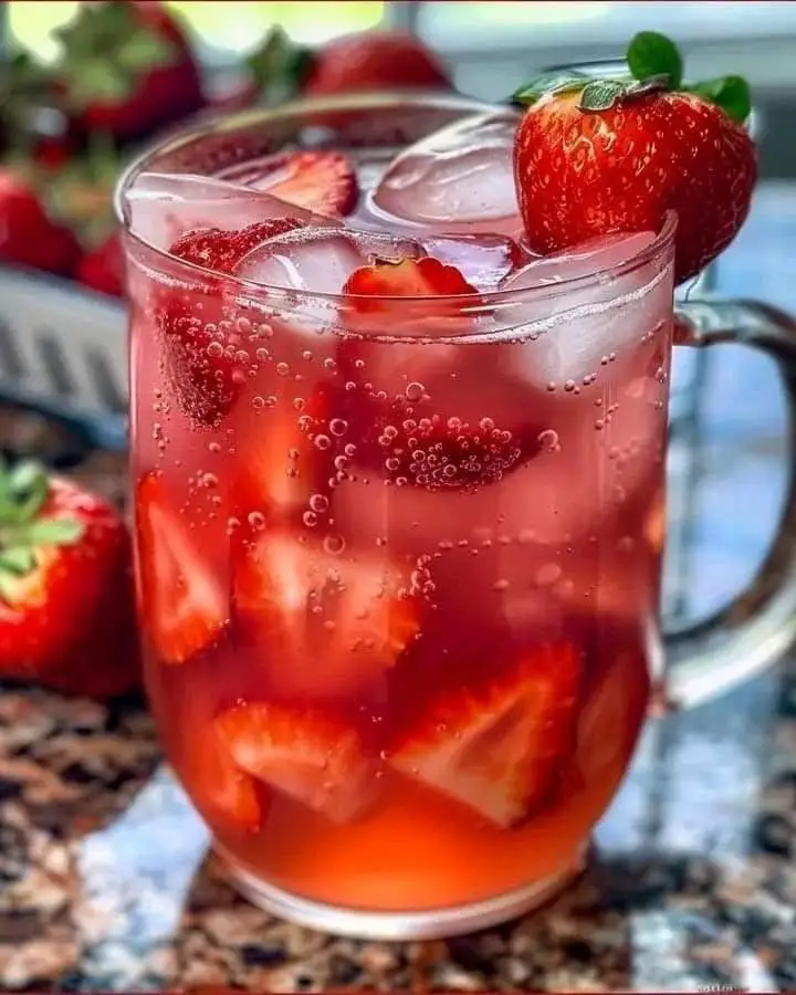 Refreshing Strawberry Punch