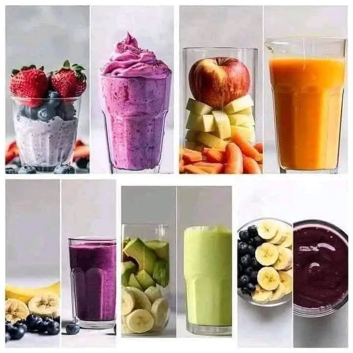 SOME IDEAS TO MAKE YUMMY SMOOTHIES