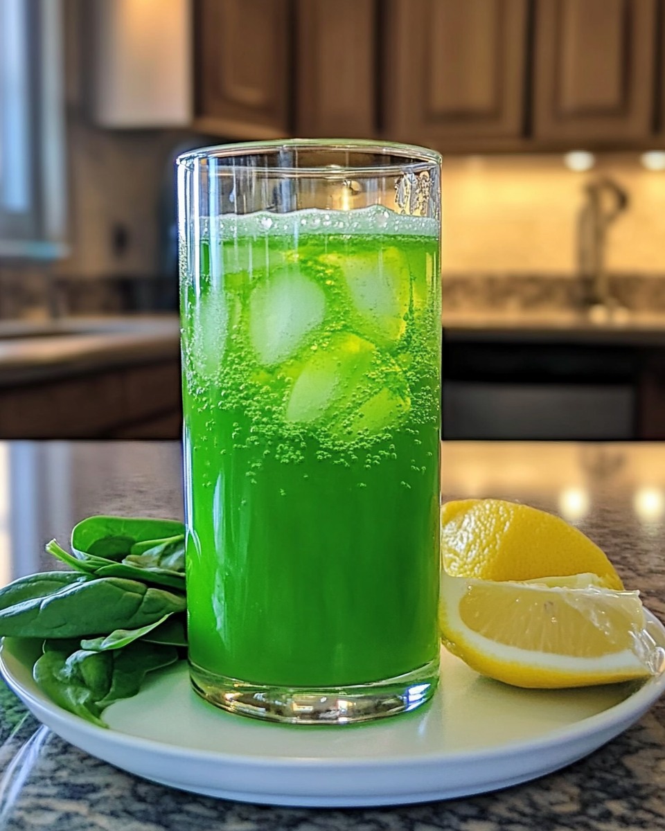 GLOWING GREEN JUICE ✨ (a refreshing and nutritious drink)