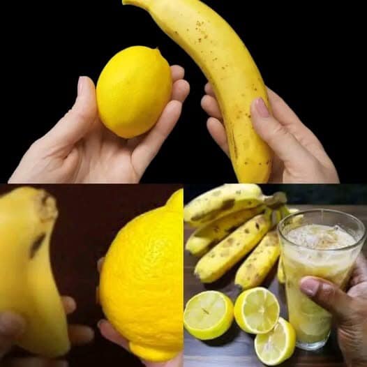 Belly Fat Melts in One Day? Banana & Lemon Drink for Weight Support