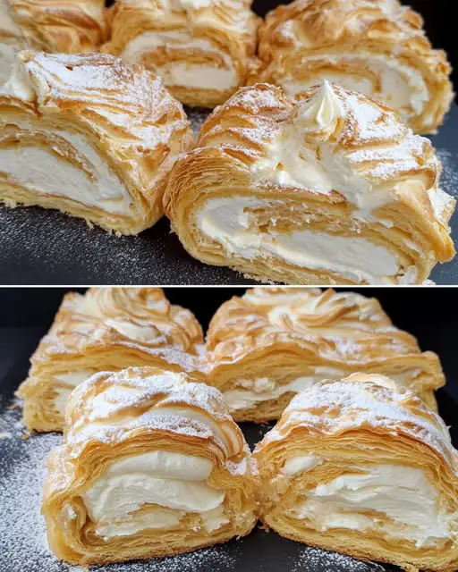 Classic French Cream Puff Sheet Cake