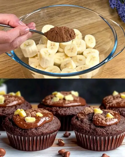 Healthy Banana Oatmeal Muffins