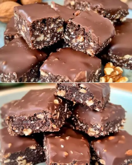 Healthy No-Bake Chocolate Oat Energy Bars