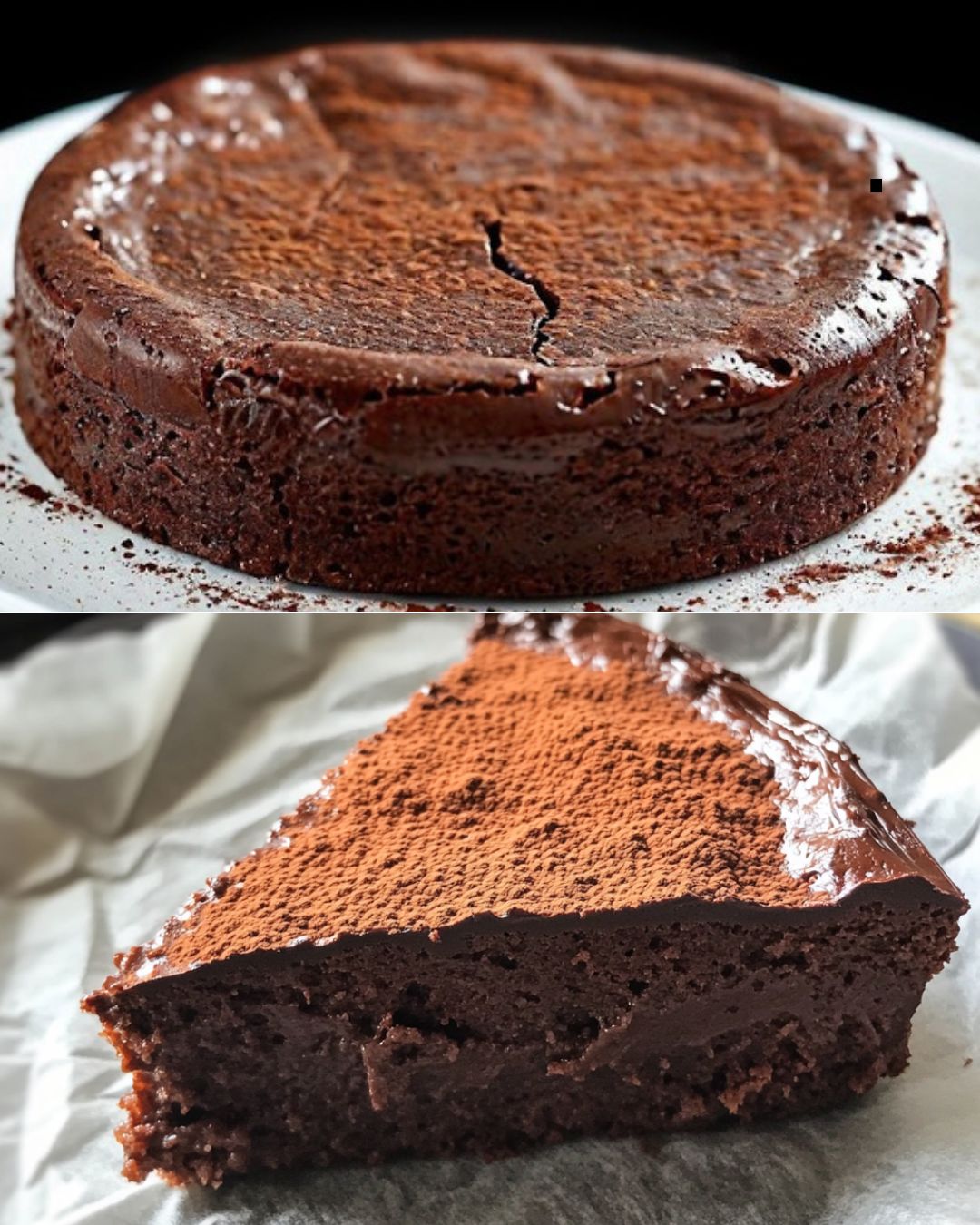 High-Protein Chocolate Cake (Flourless & Sugar-Free)