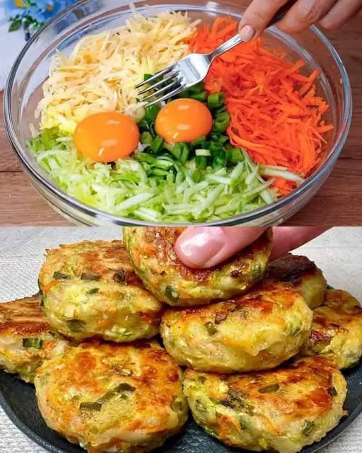 Zucchini and Potato Fritters