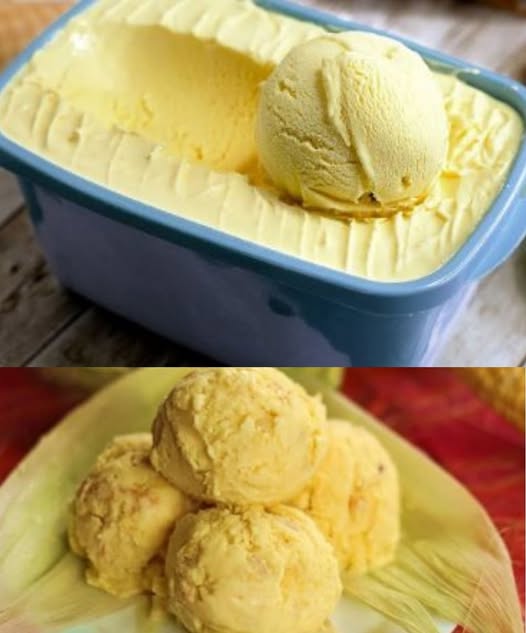 Homemade Corn Ice Cream In The Blender With 4 Simple Ingredients