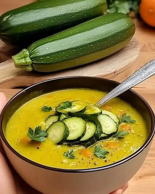 Creamy Zucchini and Sweet Potato Soup Recipe