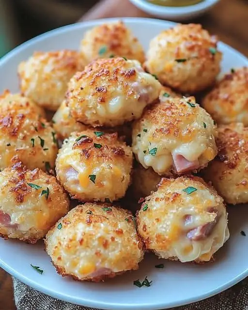 ham and cheese bites