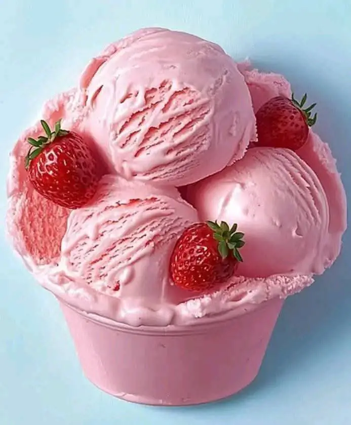 Strawberry Ice Cream Recipe