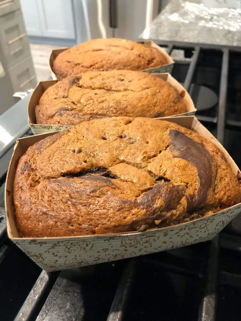 Marbled Chocolate Banana Bread