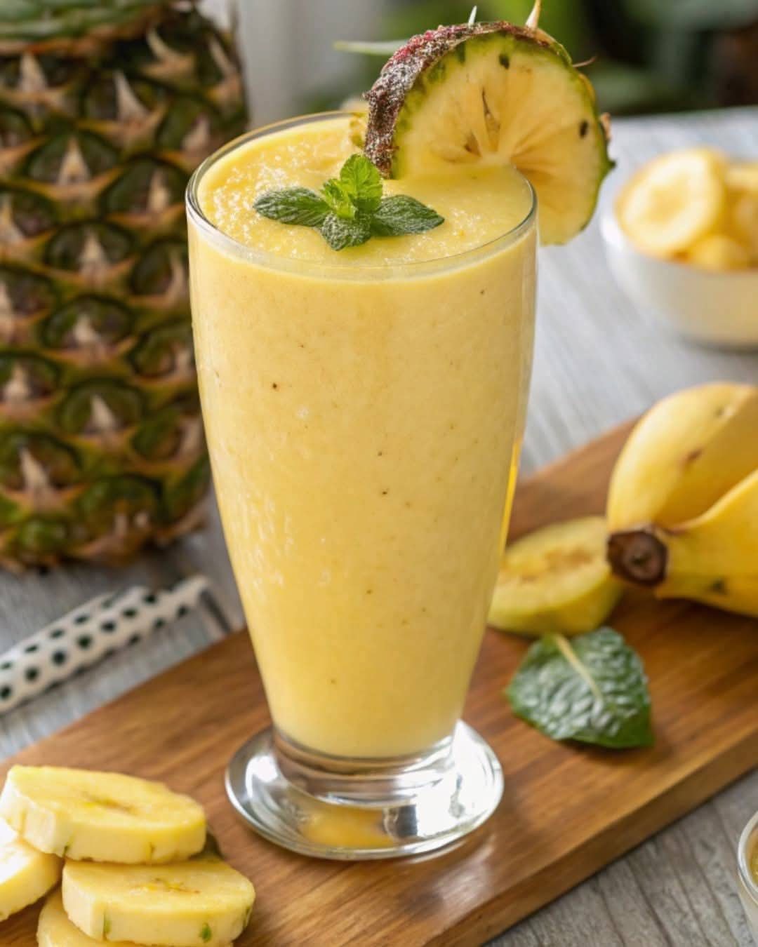 Pineapple and Banana Smoothie