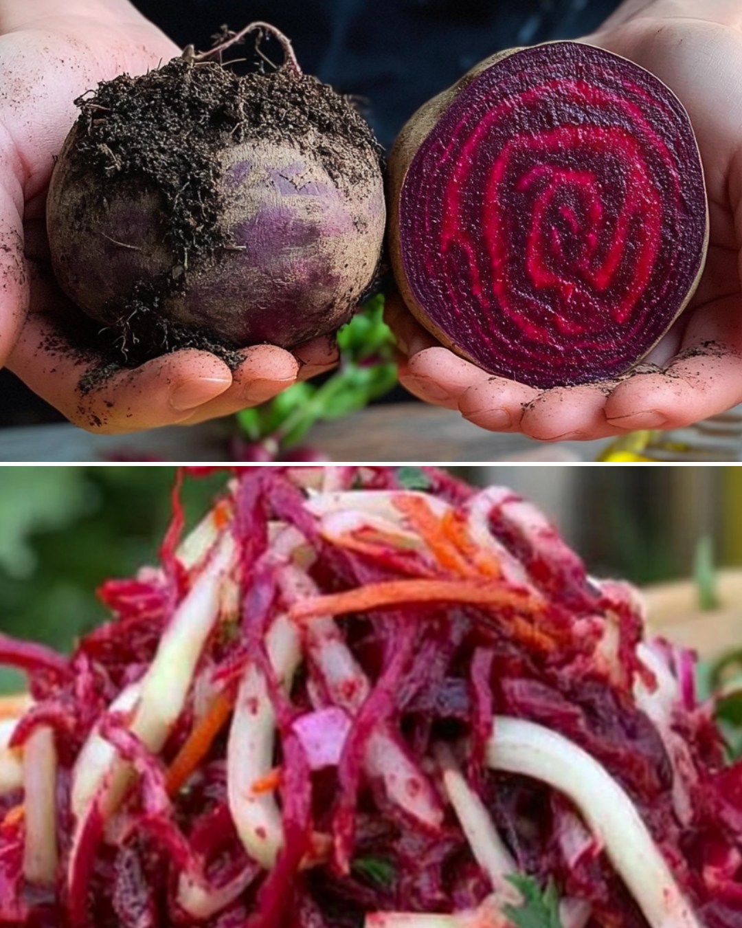 Beetroot, Carrot, and Cabbage Salad – A Vibrant and Nutritious Delight