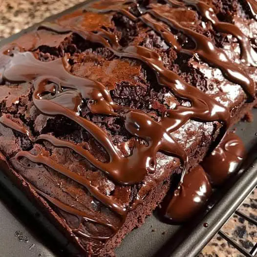 Fudgy Brownies with Chocolate Frosting Recipe