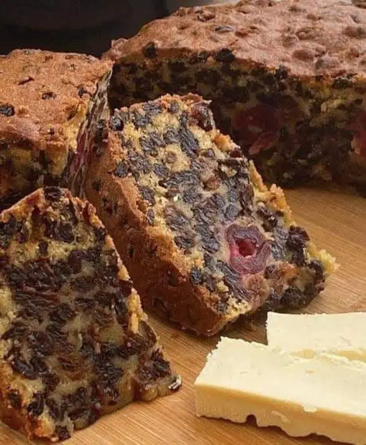 Air Fryer Tea Loaf with Sultanas and Cherries