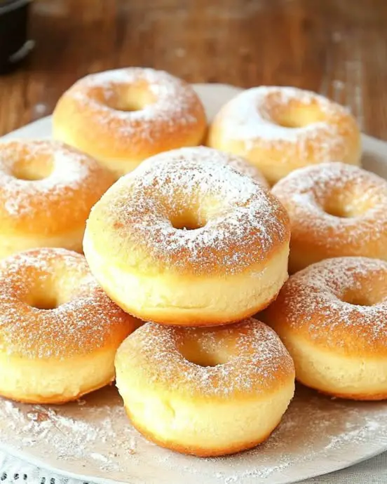 Baked Cottage Cheese Donuts Recipe