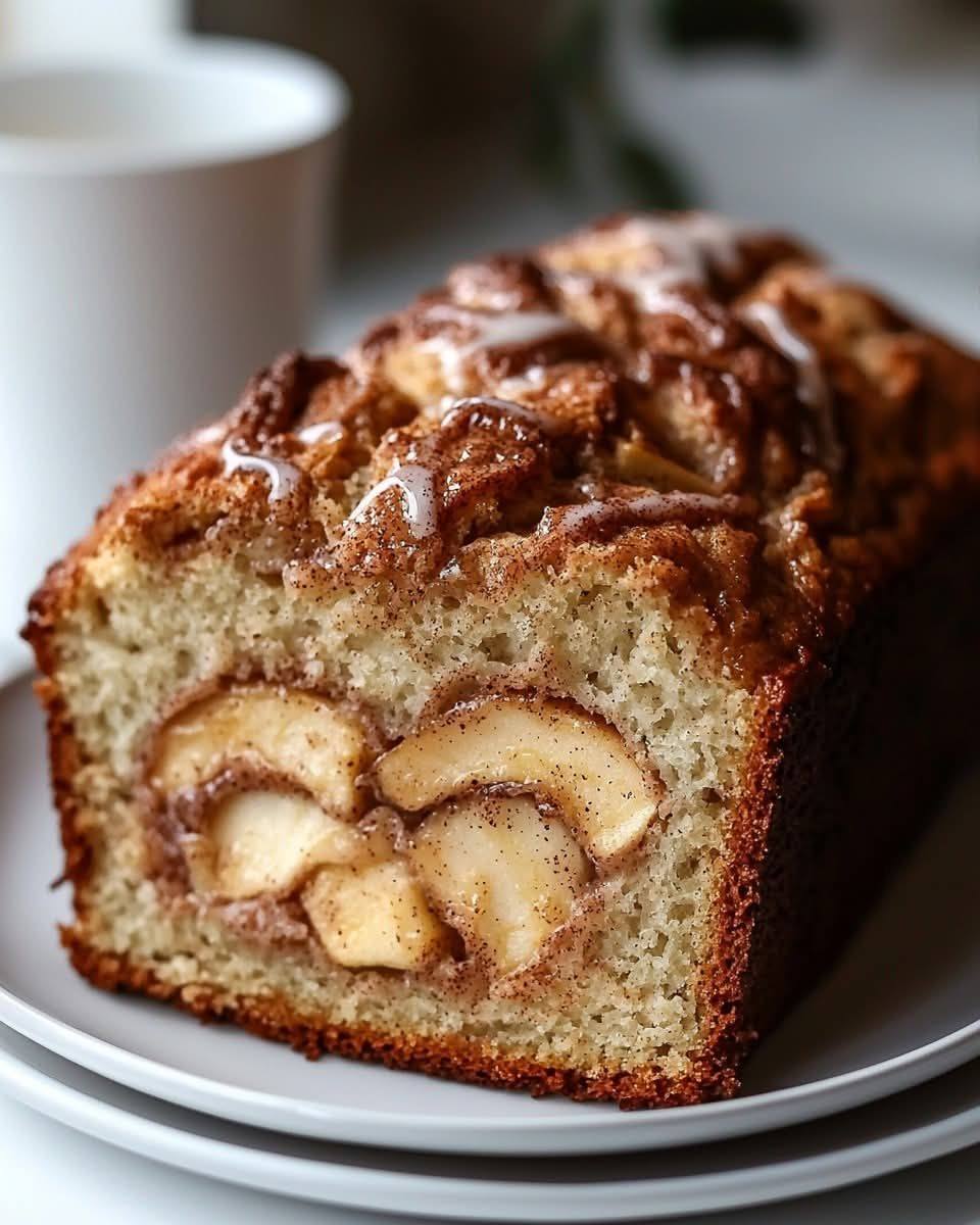 Homemade Apple Cinnamon Swirl Loaf