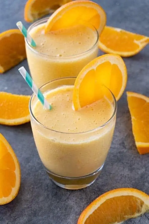 Orange Sunshine ☀️ smoothie recipe: