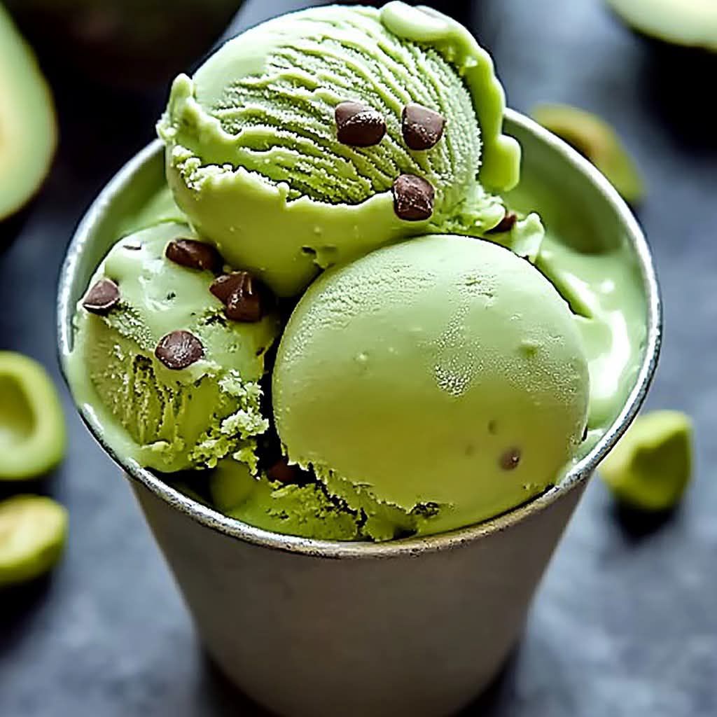 THIS Avocado Ice Cream