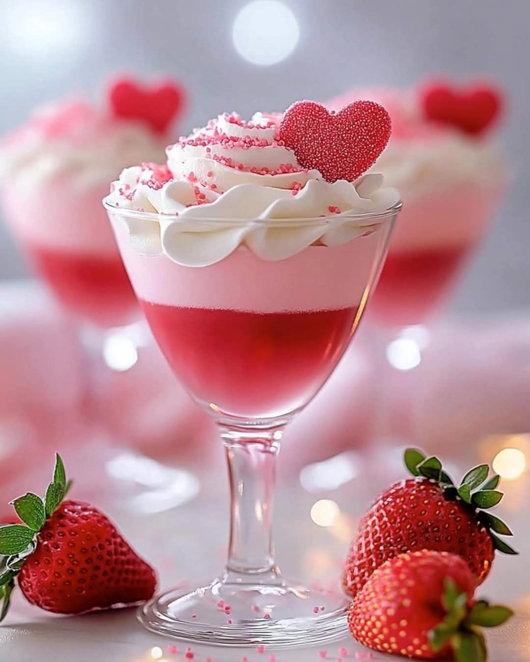 Pink Sweetie Mocktail A Romantic Sip of Bliss!