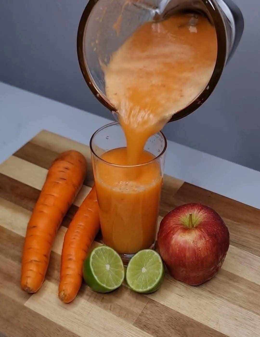 Carrot, Lemon and Apple Juice Recipe