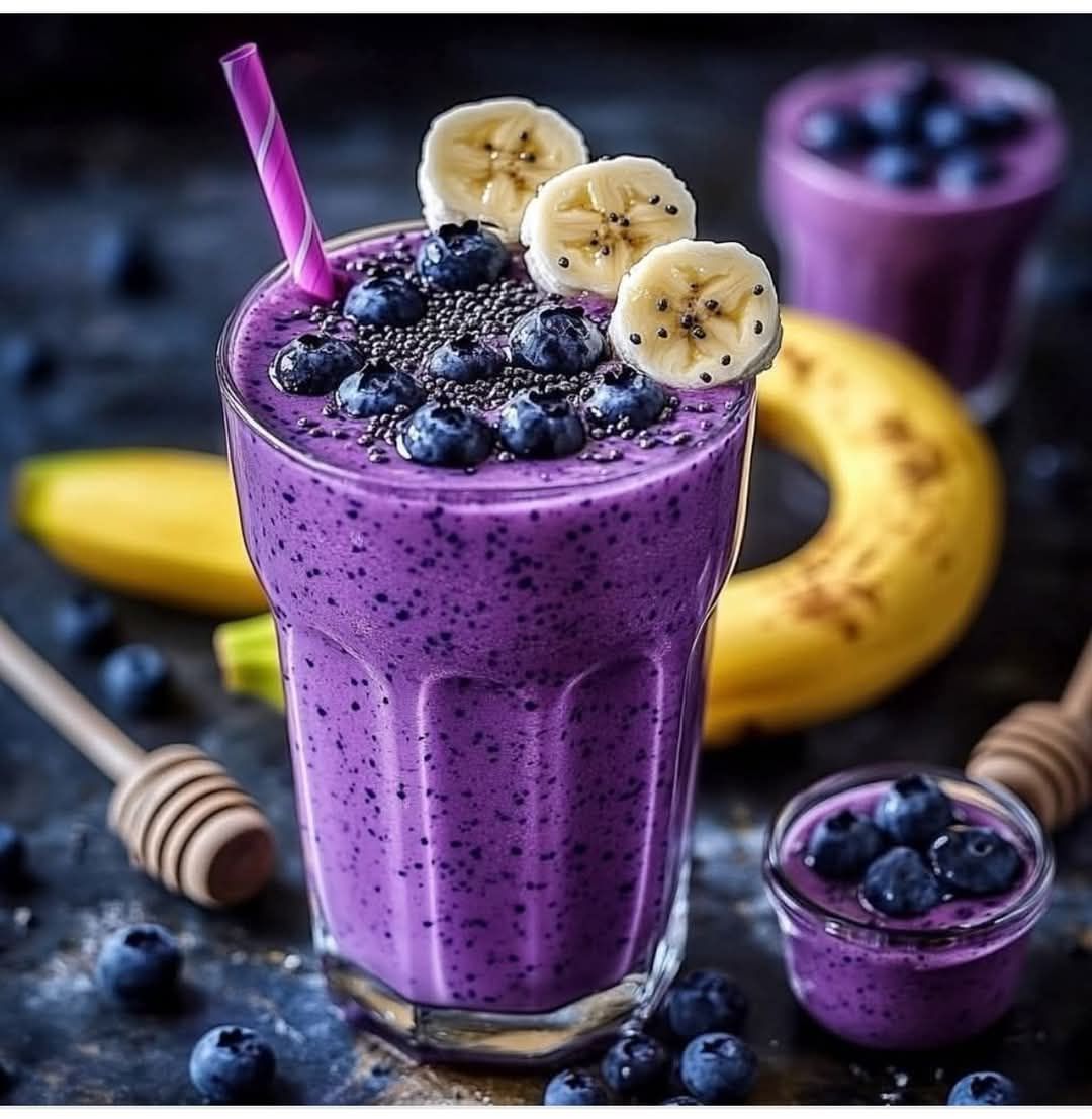 Banana-Blueberry Smoothie