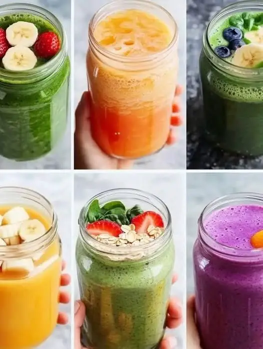 Smoothie Ideas for your Breakfasts Mix with your favorite milk or yogurt and enjoy a nutritious breakfast