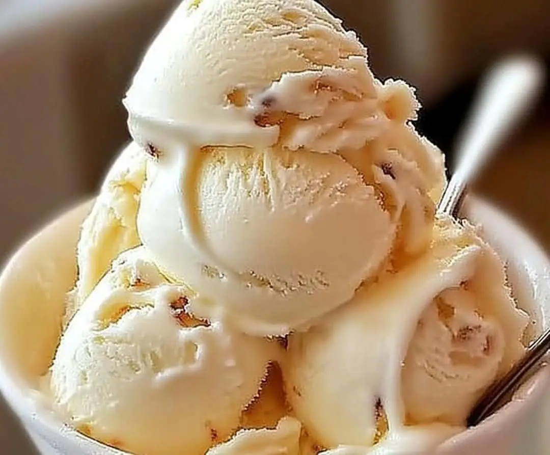 Homemade Vanilla Ice Cream