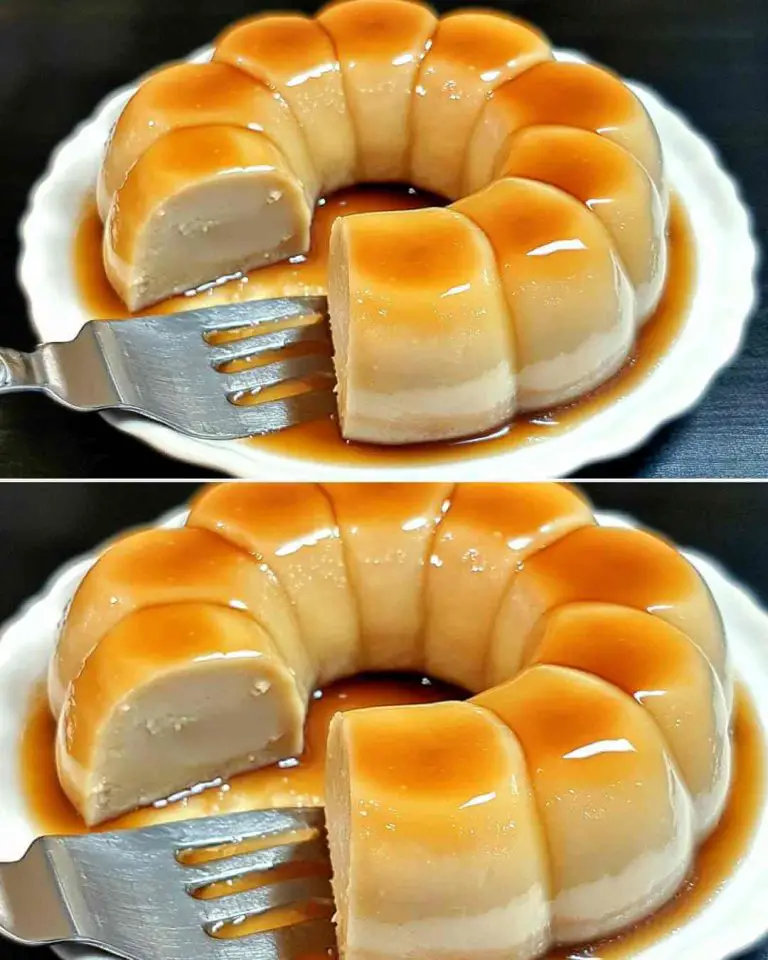 Elegant Banana Caramel Pudding (Banana Flan)