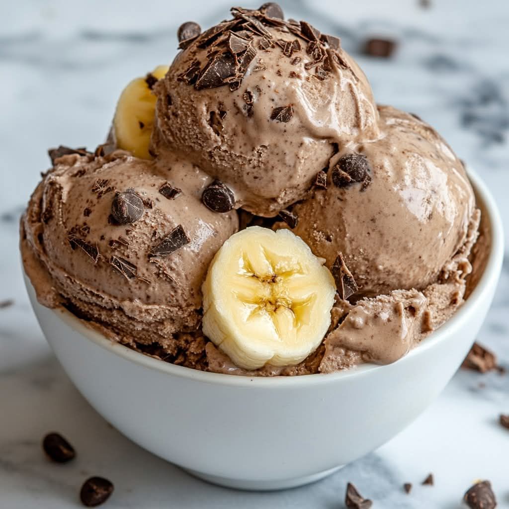 Chocolate Banana Ice Cream