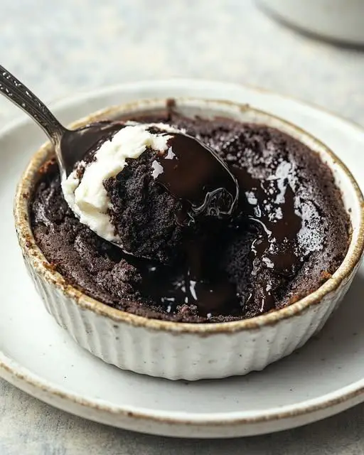 Protein Chocolate Lava Cake – Rich, Melty Chocolate Inside