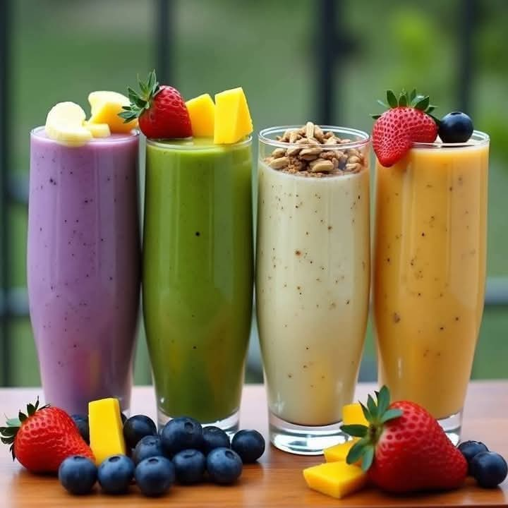 4 Smoothies recipes