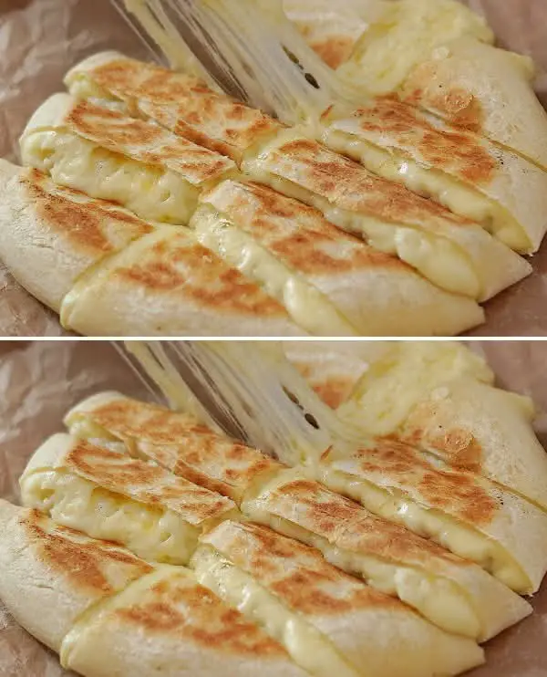 Cheese Potato Bread in a Frying Pan! No Oven, No Yeast, No Egg