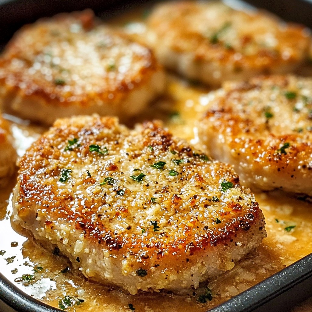 Parmesan Baked Pork Chops